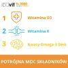 Ibuvit D3 2000+K2 MK-7 Omega 3, kapsułki, 30 kapsułek