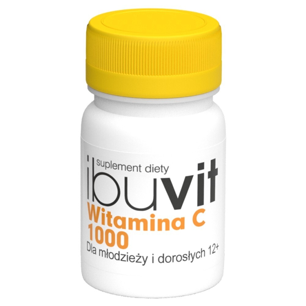 Ibuvit Witamina C 1000, tabletki trójwarstwowe, 30 tabletek