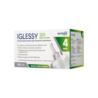 IGLESSY Sterylne jednorazowe igły do penów 0,4, 100 sztuk