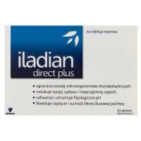 Iladian direct plus, tabletki dopochwowe, 10 tabletek
