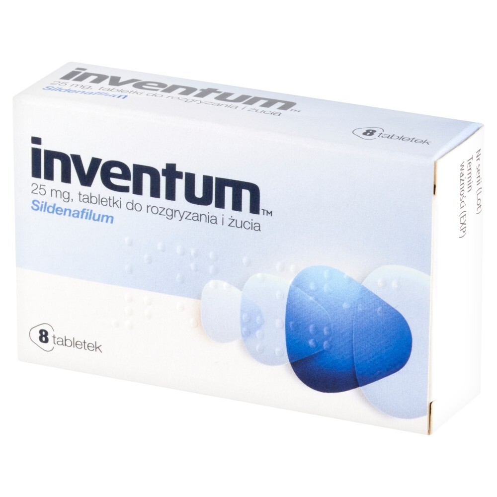 Inventum 25 mg, 8 tabletek