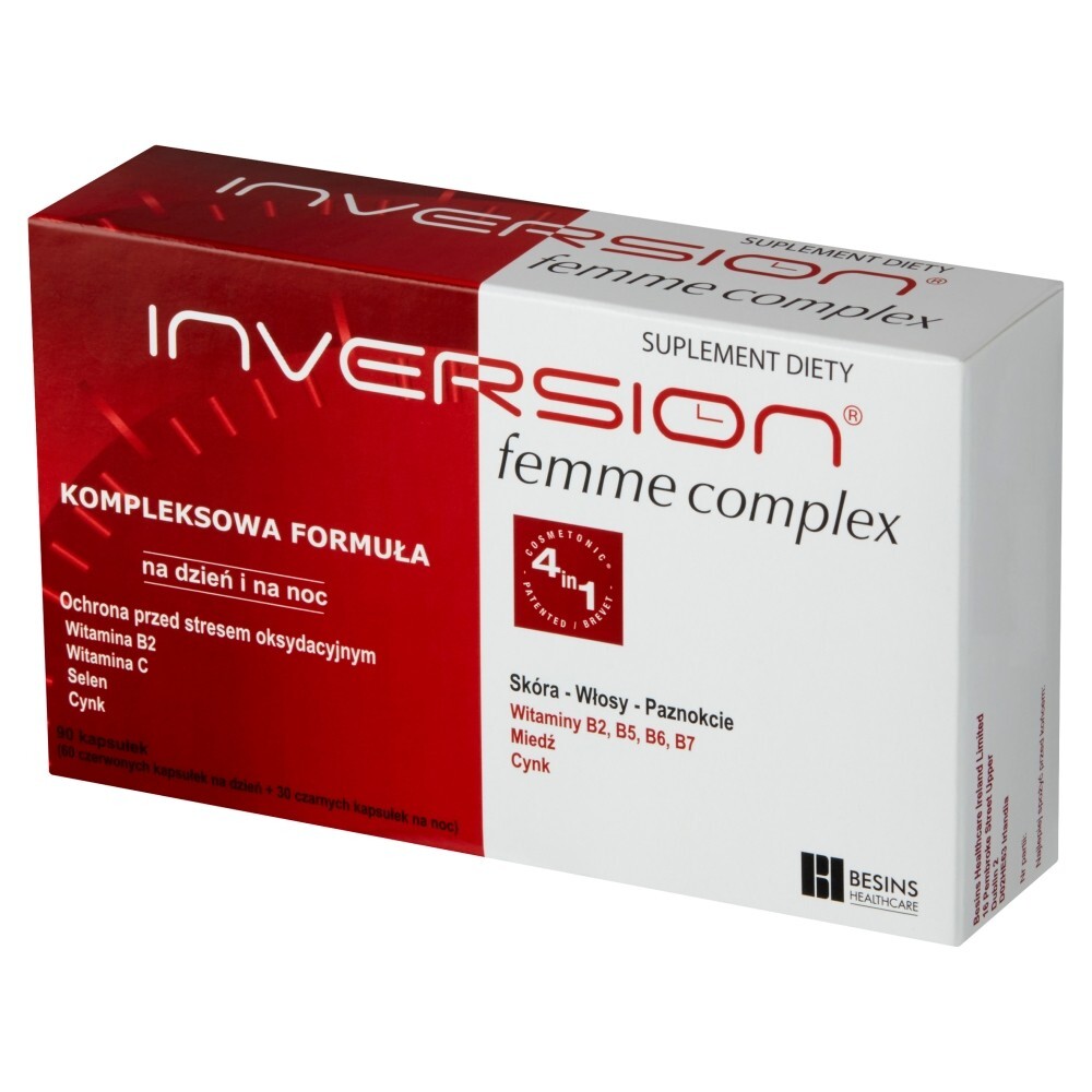 Inversion Suplement diety femme complex 89 g (90 sztuk)