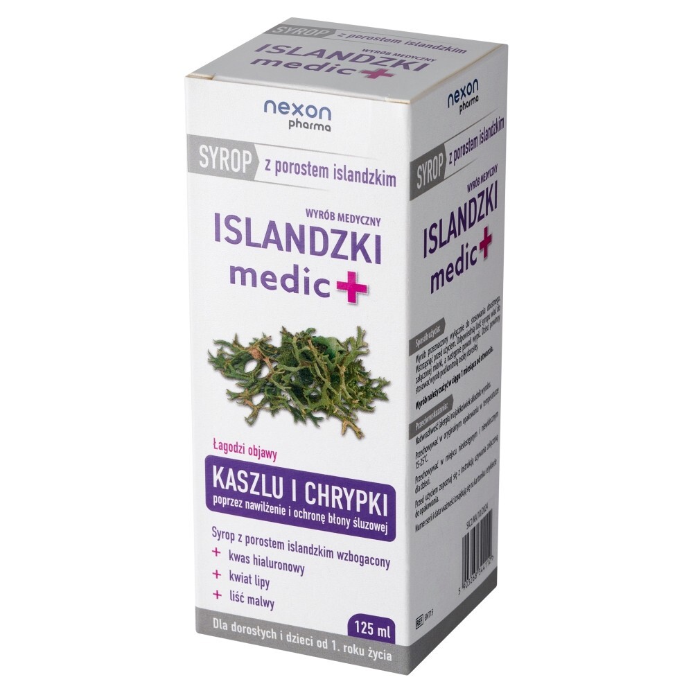 Islandzki medic+, syrop, 125 ml