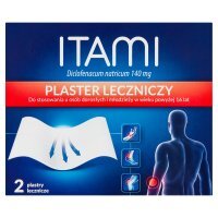 Itami, 140 mg, plastry lecznicze, 2 sztuki