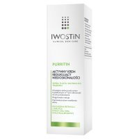 Iwostin Purritin, aktywny krem, skóra tłusta i trądzikowa, 40 ml