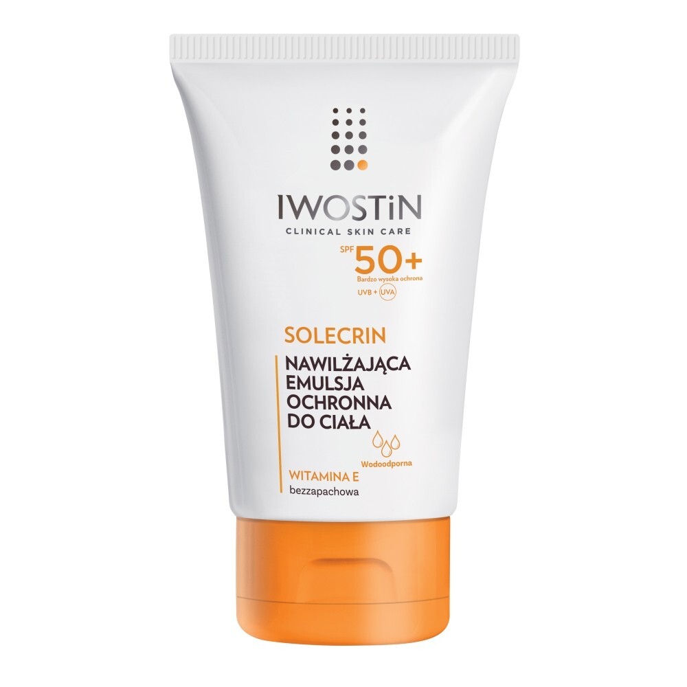Iwostin Solecrin Nawilżająca emulsja ochronna do ciała SPF 50+ 100 ml