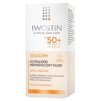 Iwostin Solecrin, ultra lekki niewidoczny fluid SPF 50+, 40 ml
