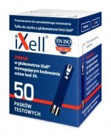 iXell, paski testowe do glukometru, 50 sztuk