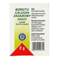 izmutu galusan zasadowy Hasco (Dermatol), proszek, 2 g