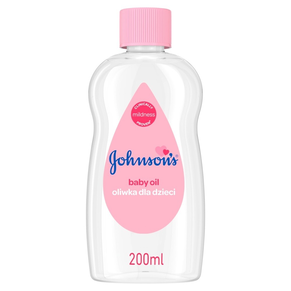 J&J Baby Oliwka różowa 200 ml