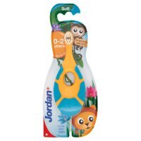 Jordan Step by Step, szczoteczka do zębów dla dzieci (0-2 lat), extra miękka, 1 sztuka