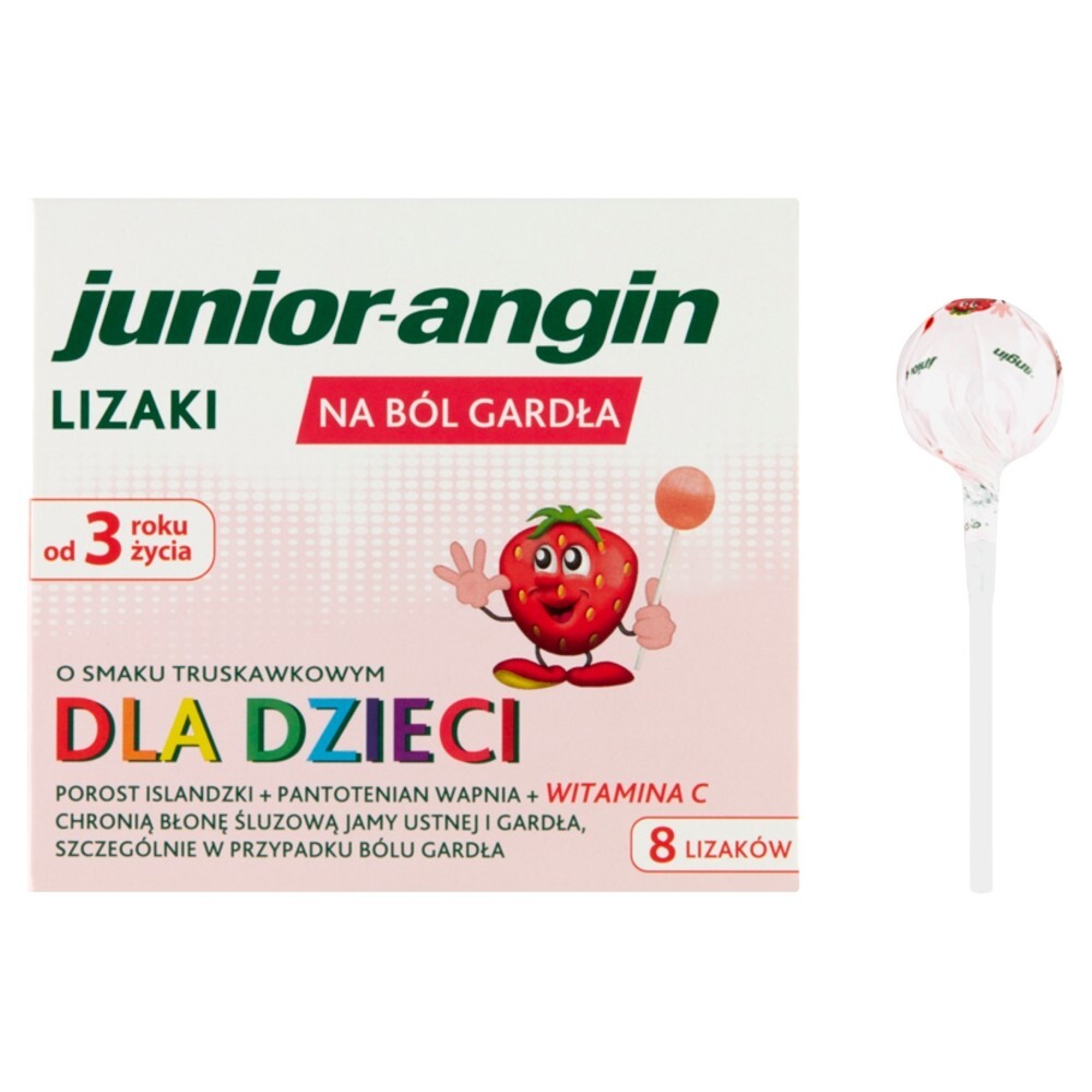 Junior Angin, lizaki, 8 sztuk