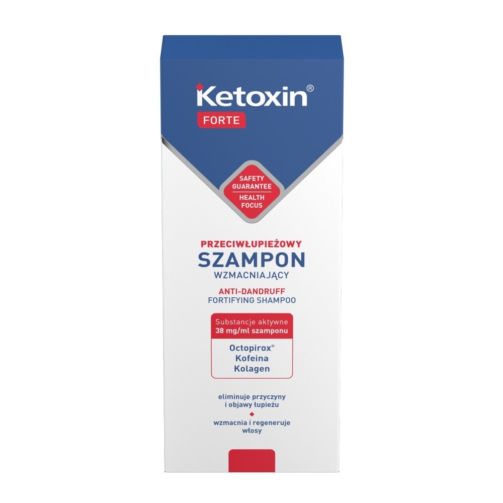 Ketoxin Forte Wzmacniający szampon przeciwłupieżowy 200 ml