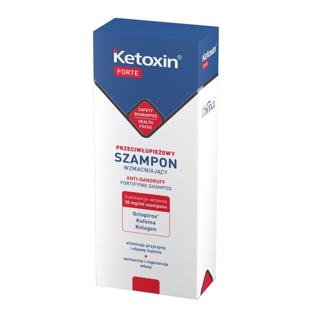 Ketoxin Forte Wzmacniający szampon przeciwłupieżowy 200 ml