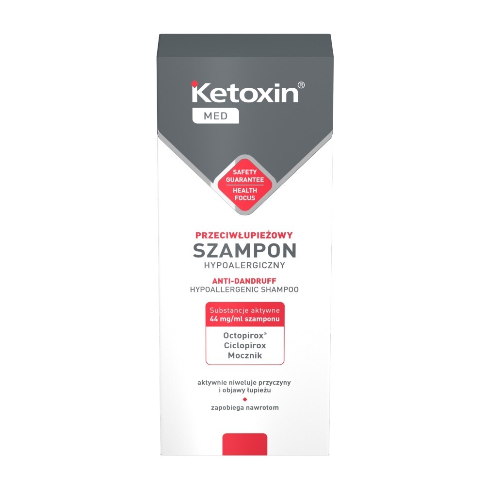 KETOXIN MED Szampon p/łupieżowy 200 ml