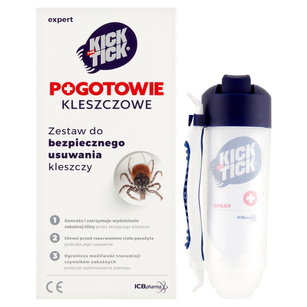Kick the Tick Expert, zestaw do bezpiecznego usuwania kleszczy, 9 ml
