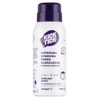 Kick the Tick Max Repelent Plus JUNIOR, aerozol przeciw komarom, meszkom i kleszczom, 90 ml
