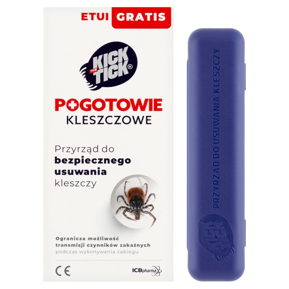 Kick the Tick, przyrząd do bezpiecznego usuwania kleszczy, 1 sztuka