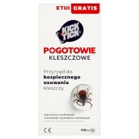 Kick the Tick, przyrząd do bezpiecznego usuwania kleszczy, 1 sztuka
