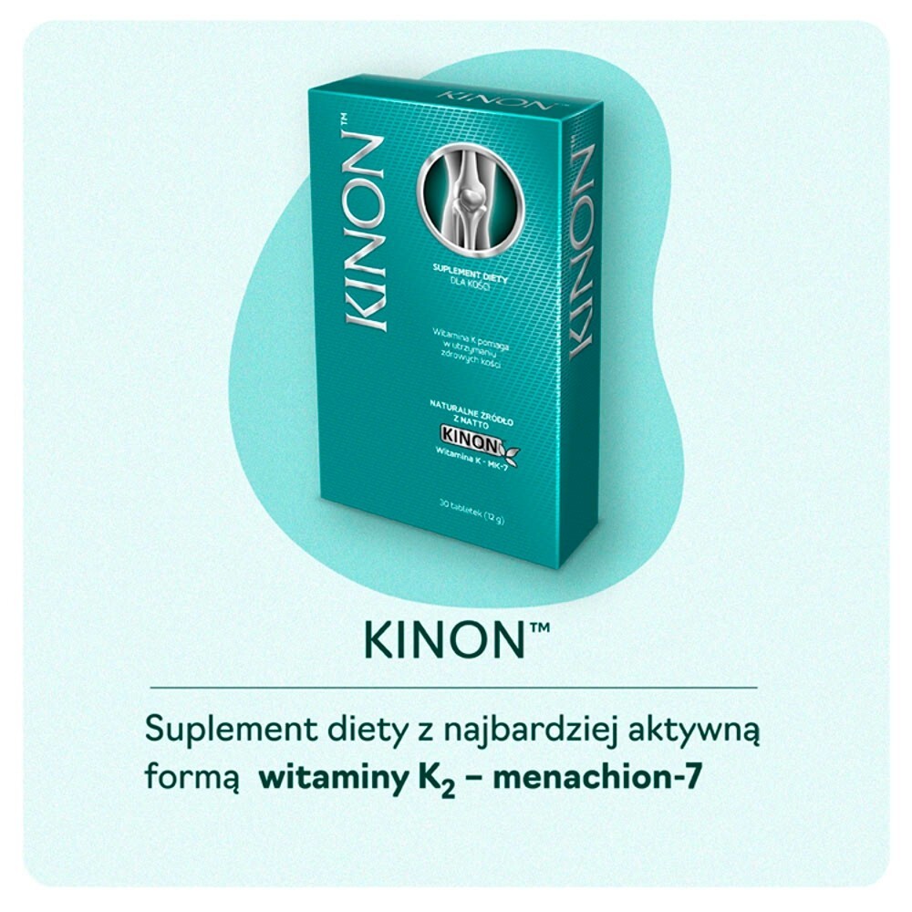 Kinon Suplement diety dla kości 12 g (30 sztuk)