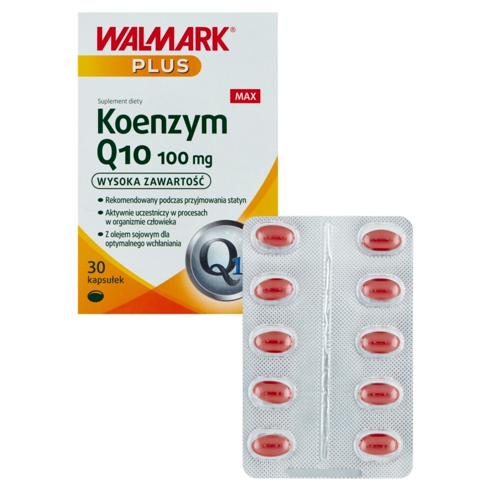 Koenzym Q10 Max, 100 mg, kapsułki, 30 kapsułek