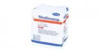 Kompresy włókniste niejałowe Medicomp, 4 warstwowe, 7,5 cm x 7,5 cm, 100 sztuk