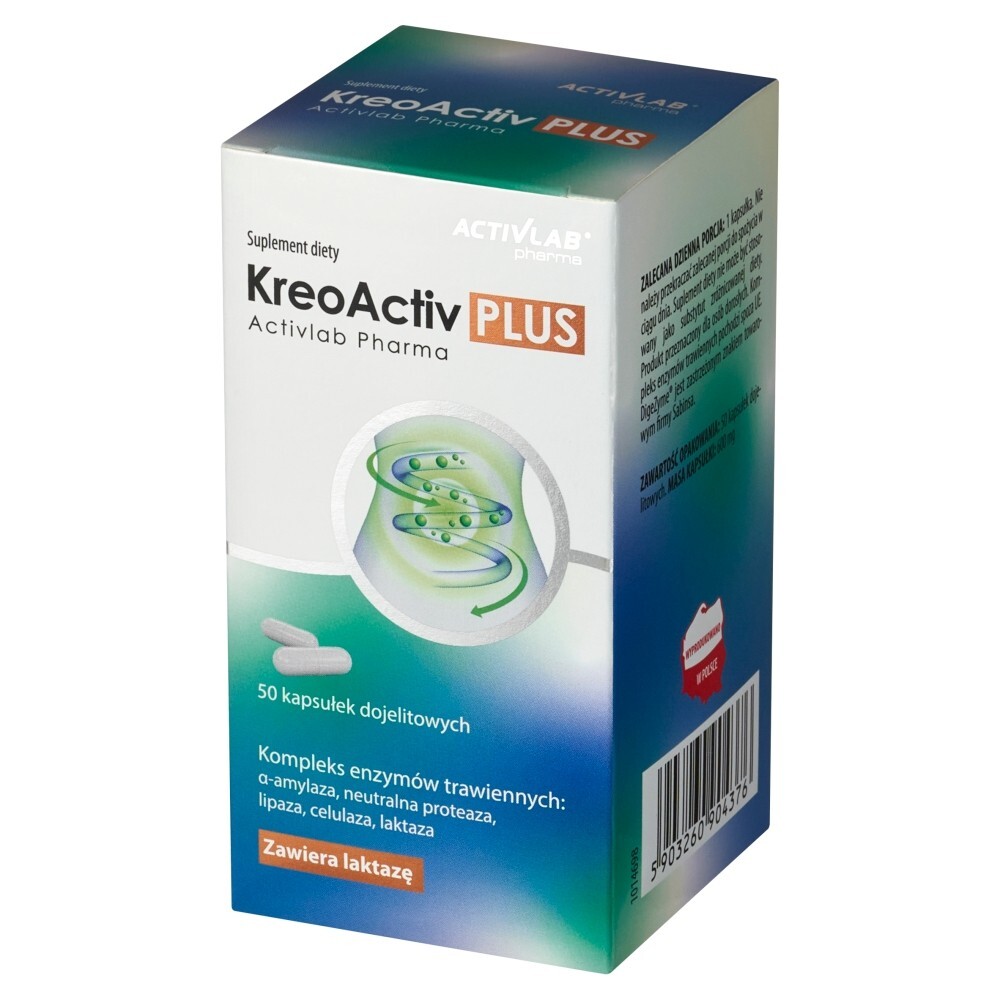 KreoActiv Plus Activlab Pharma, kapsułki, 50 kapsułek