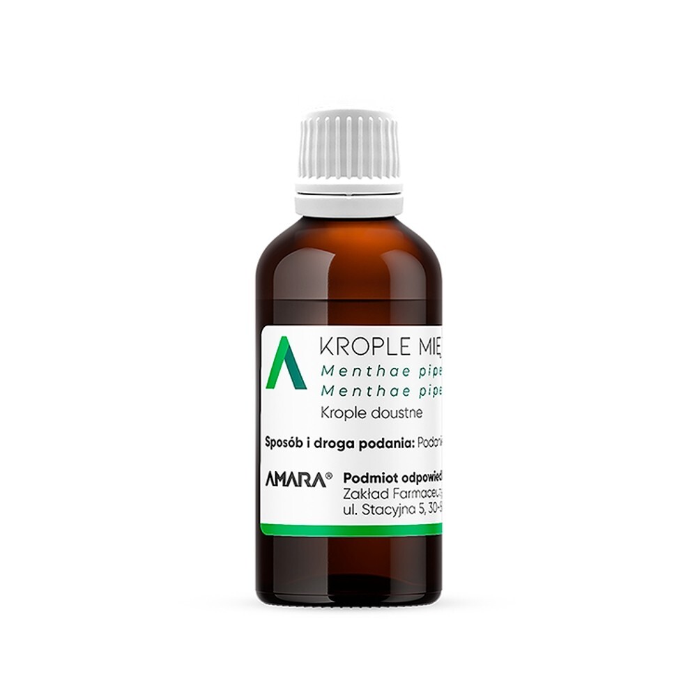 Krople miętowe, (Nalewka miętowa), 35 g (Amara)