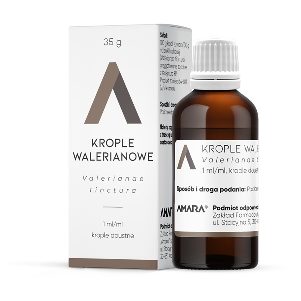 Krople walerianowe doustne 35 g