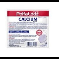 Laboratoria PolfaŁódź Calcium w folii, 12 tabletek musujących