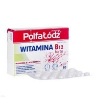 Laboratoria PolfaŁódź Witamina B12 Forte, 50 tabletek