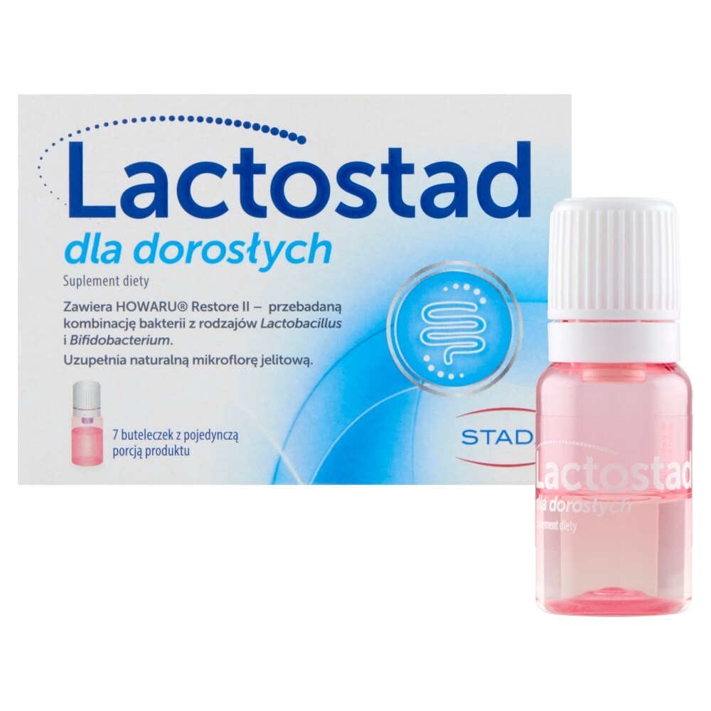 Lactostad Suplement diety dla dorosłych 55,4 g (7 x 7,92 g)