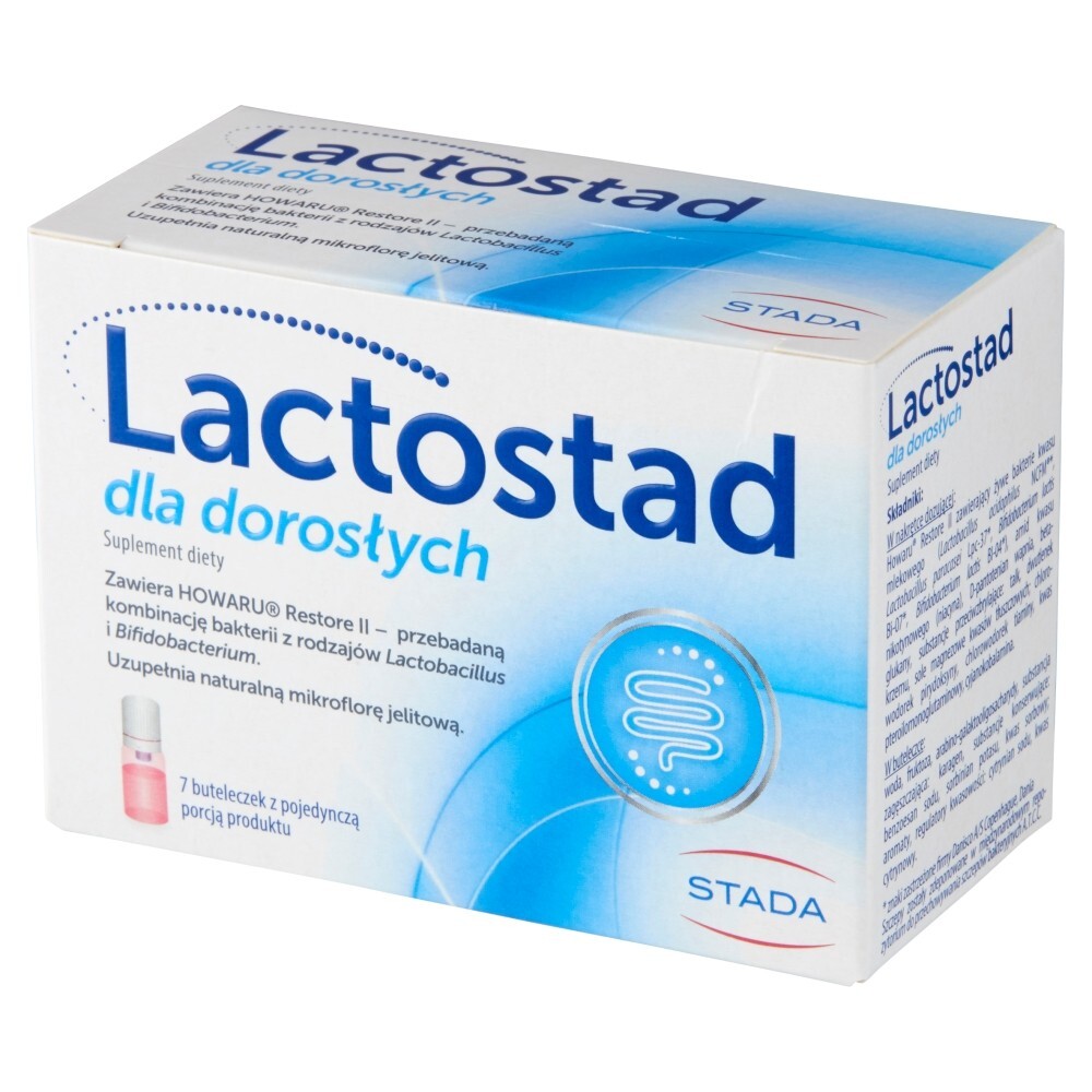 Lactostad Suplement diety dla dorosłych 55,4 g (7 x 7,92 g)