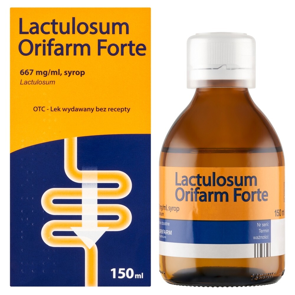 Lactulosum Orifarm Forte, 667 mg/ml, syrop, 150 ml