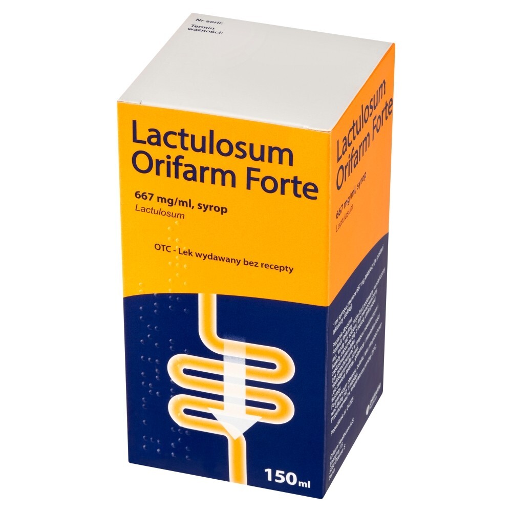 Lactulosum Orifarm Forte, 667 mg/ml, syrop, 150 ml