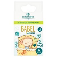 Langsteiner Bąbel Aroma, plastry do aromaterapii, od 3 roku życia, 6 sztuk