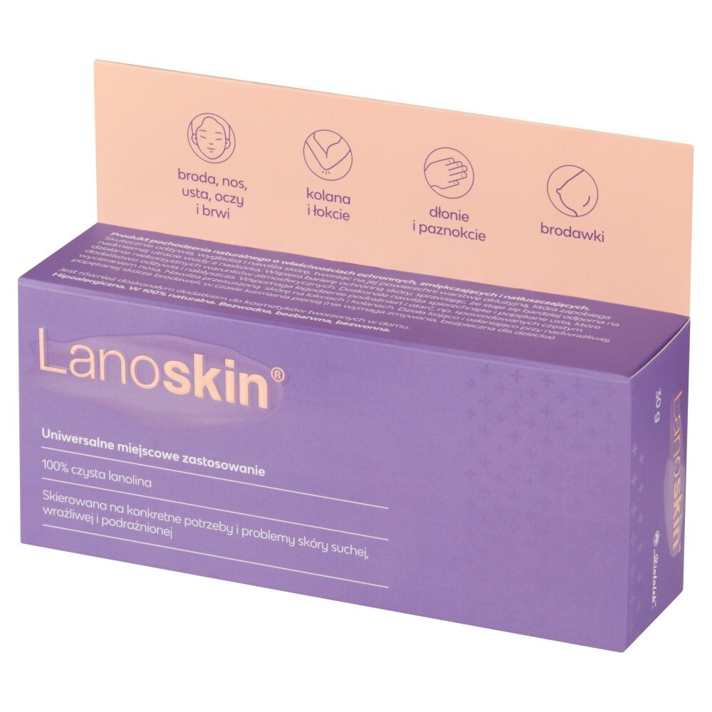 Lanoskin 100% czysta lanolina krem 30 g