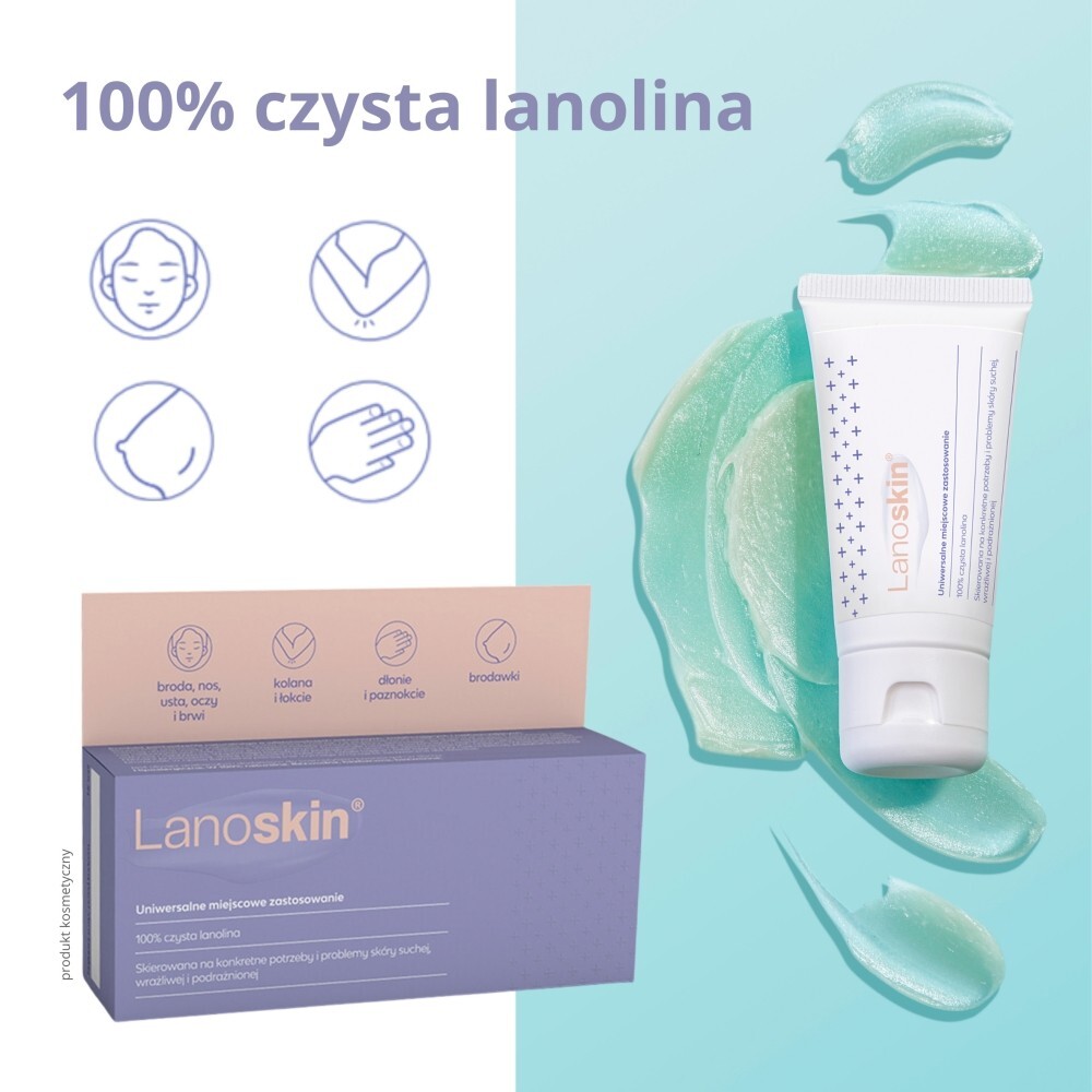 Lanoskin 100% czysta lanolina krem 30 g