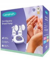 Lansinoh, podwójny laktator elektryczny 2w1, 1 sztuka