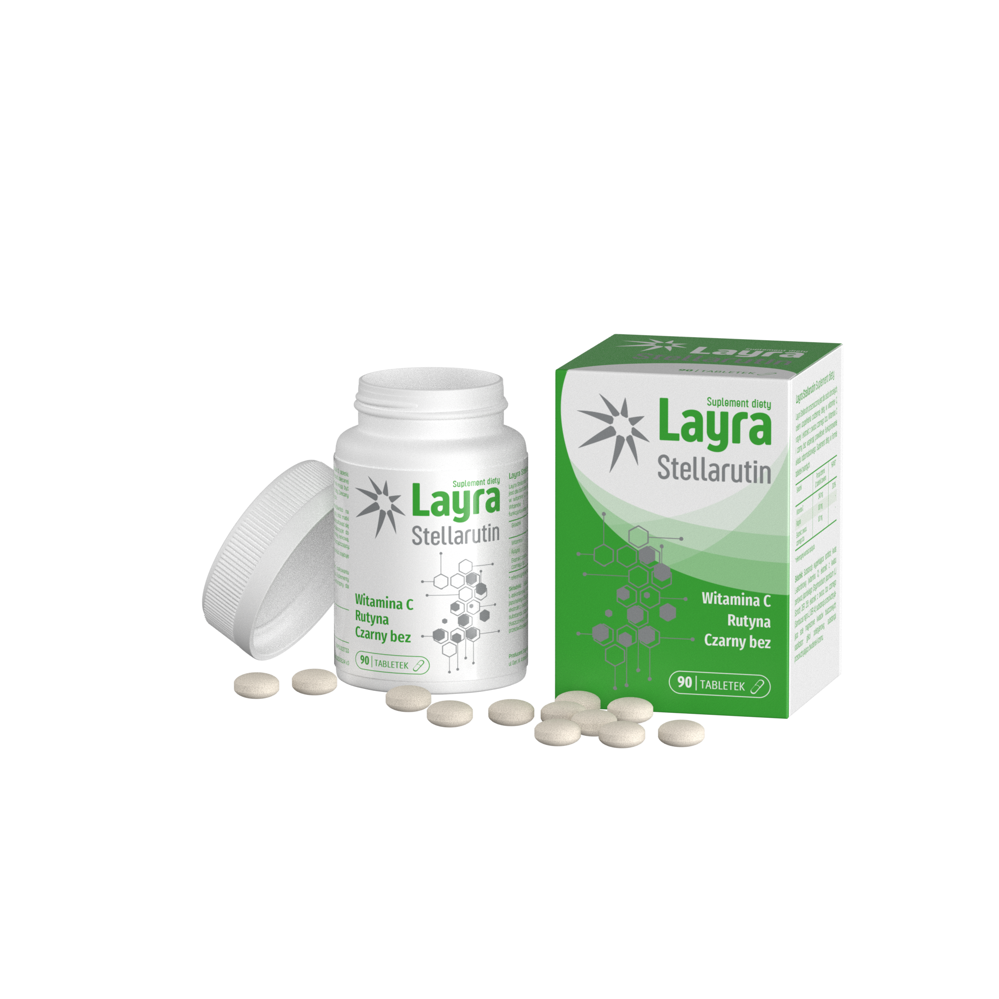 Layra Stellarutin tabl. 90 tabl.