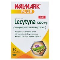 Lecytyna 1200 mg Forte, kapsułki, 80 kapsułek Walmark