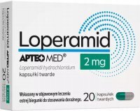 Lek Loperamid APTEO MED 20 kapsułek