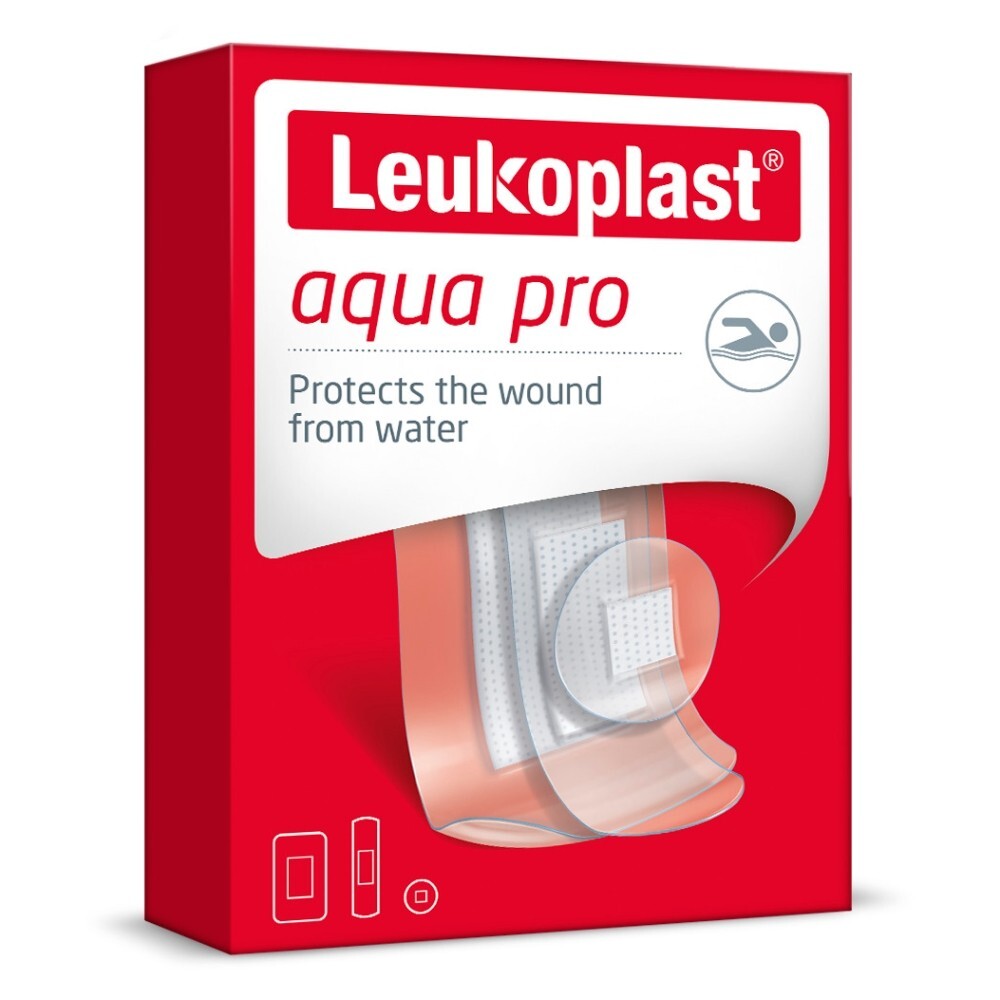 Leukoplast Aqua Pro, plastry, 20 sztuk