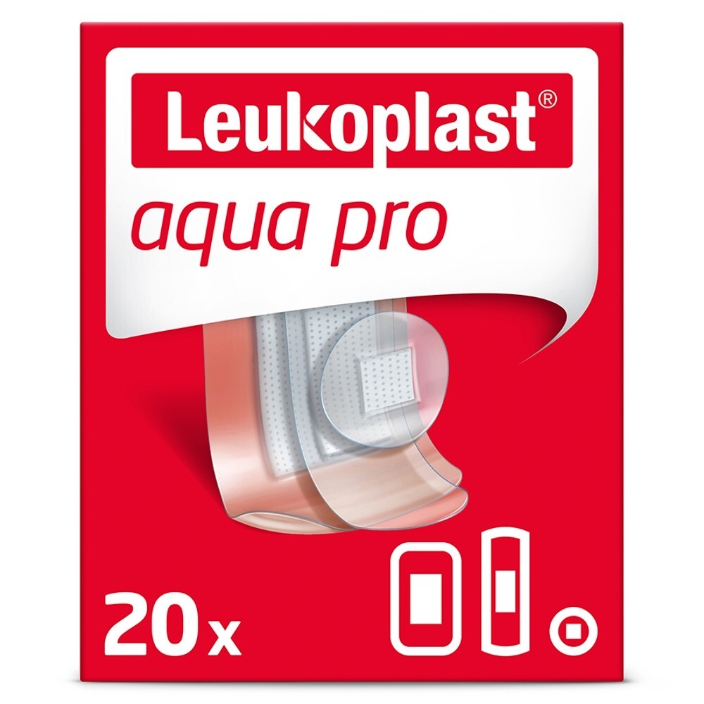 Leukoplast Aqua Pro, plastry, 20 sztuk