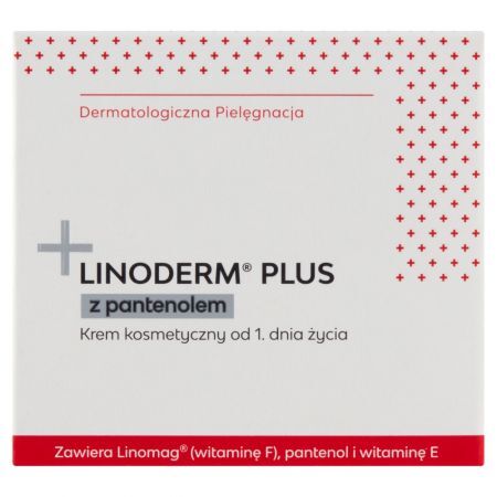Linoderm Plus z pantenolem Krem kosmetyczny od 1. dnia życia 50 ml