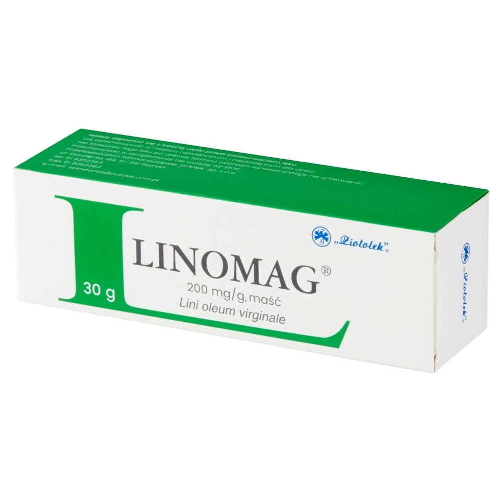 Linomag Lini oleum virginale 200 mg/g Maść 30 g
