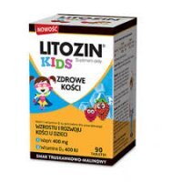 Litozin Kids, tabletki do rozgryzania, 90 tabletek