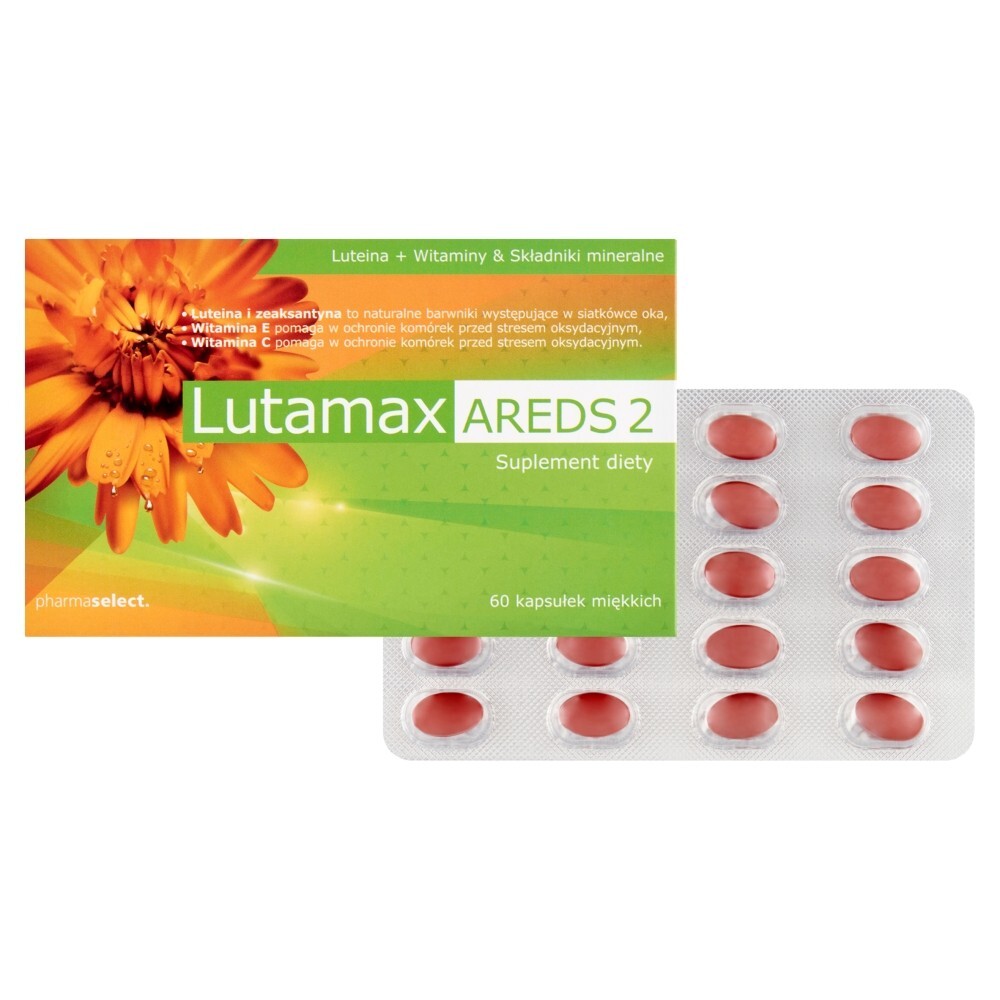Lutamax Areds 2, kapsułki, 60 kapsułek