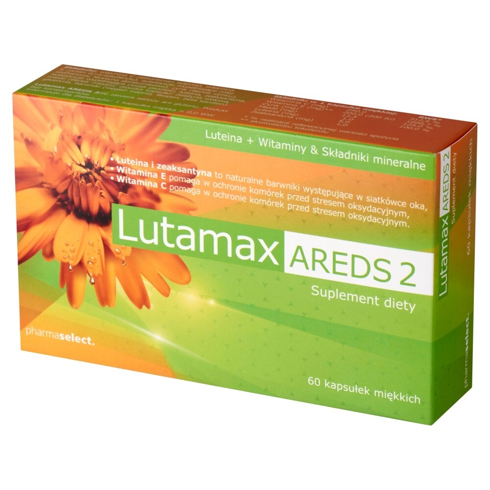 Lutamax Areds 2, kapsułki, 60 kapsułek