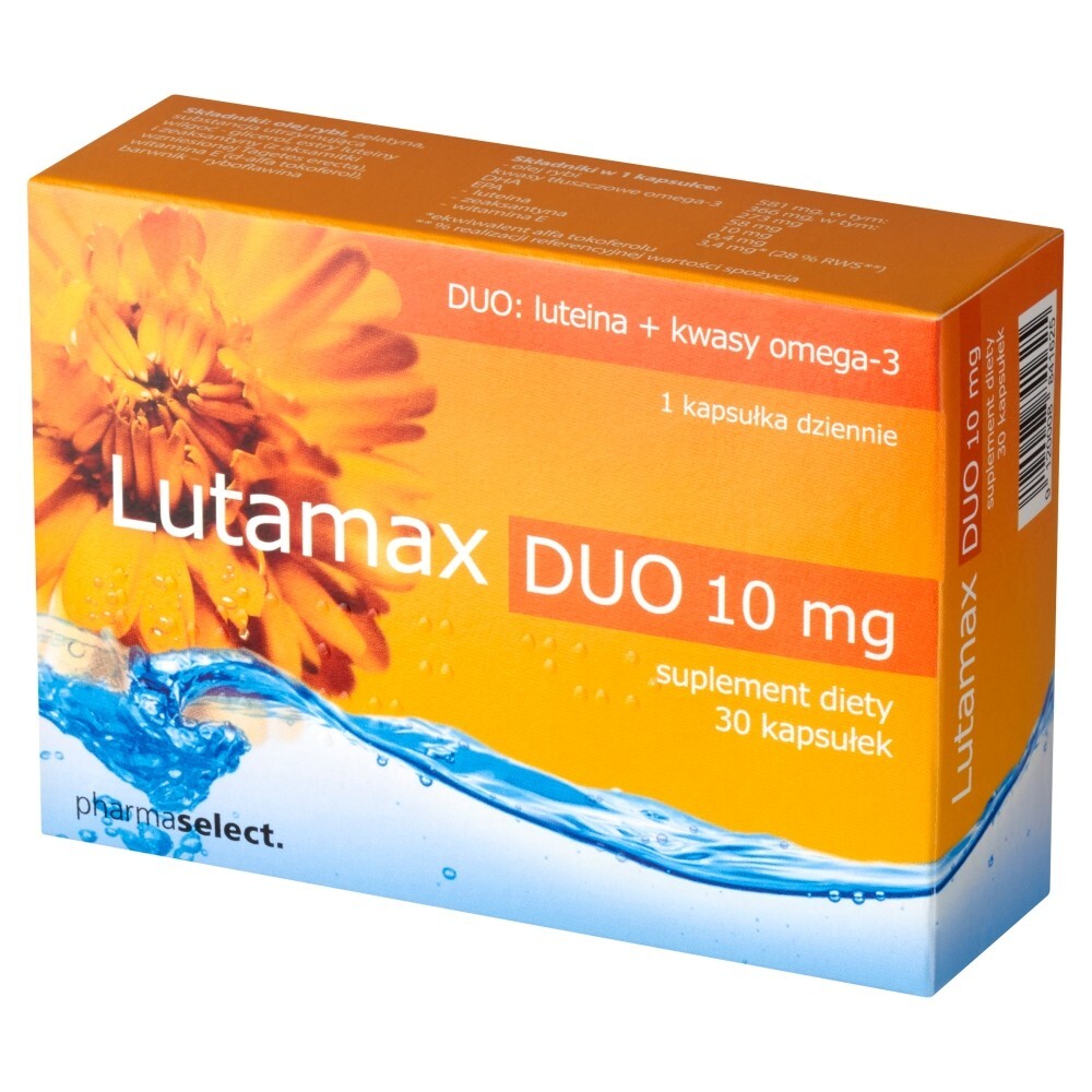 Lutamax Duo, 10 mg, kapsułki, 30 kapsułek